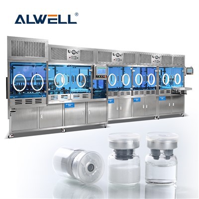 자동 바이알 충전 및 마개 기계